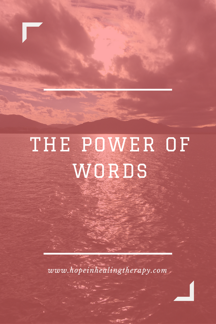 The Power of Words Hope in Healing 
